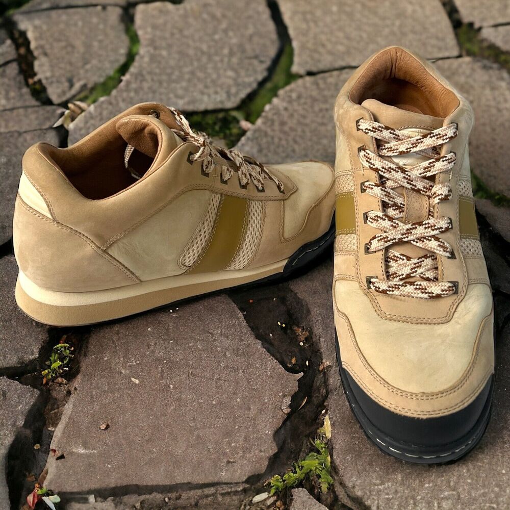 Luxury Jhung Yuro Hiker Low Mens 10 Beechnut /B.Clay Luxury Leather Tennis Shoes